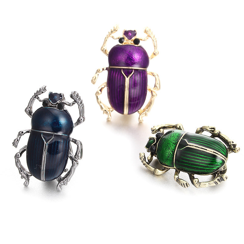 Ethnic Style Sexy Insect Brooch With Diamonds