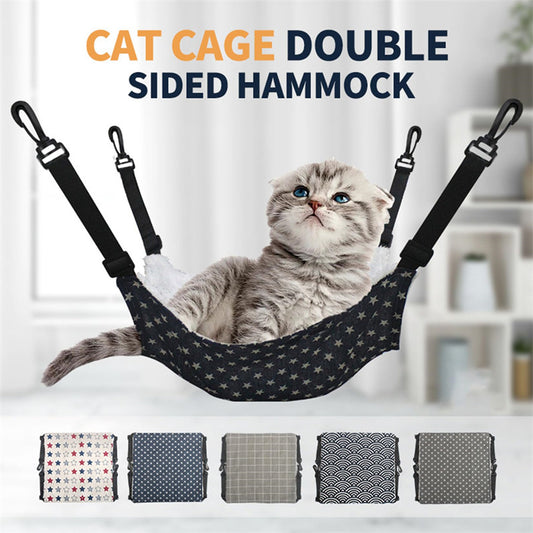 Lamb Fleece Cat Hanging Beds