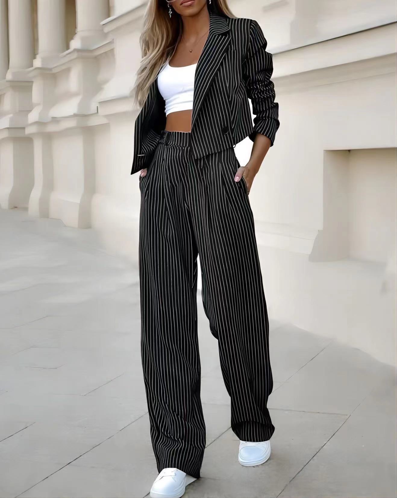 Fashion Striped Suits