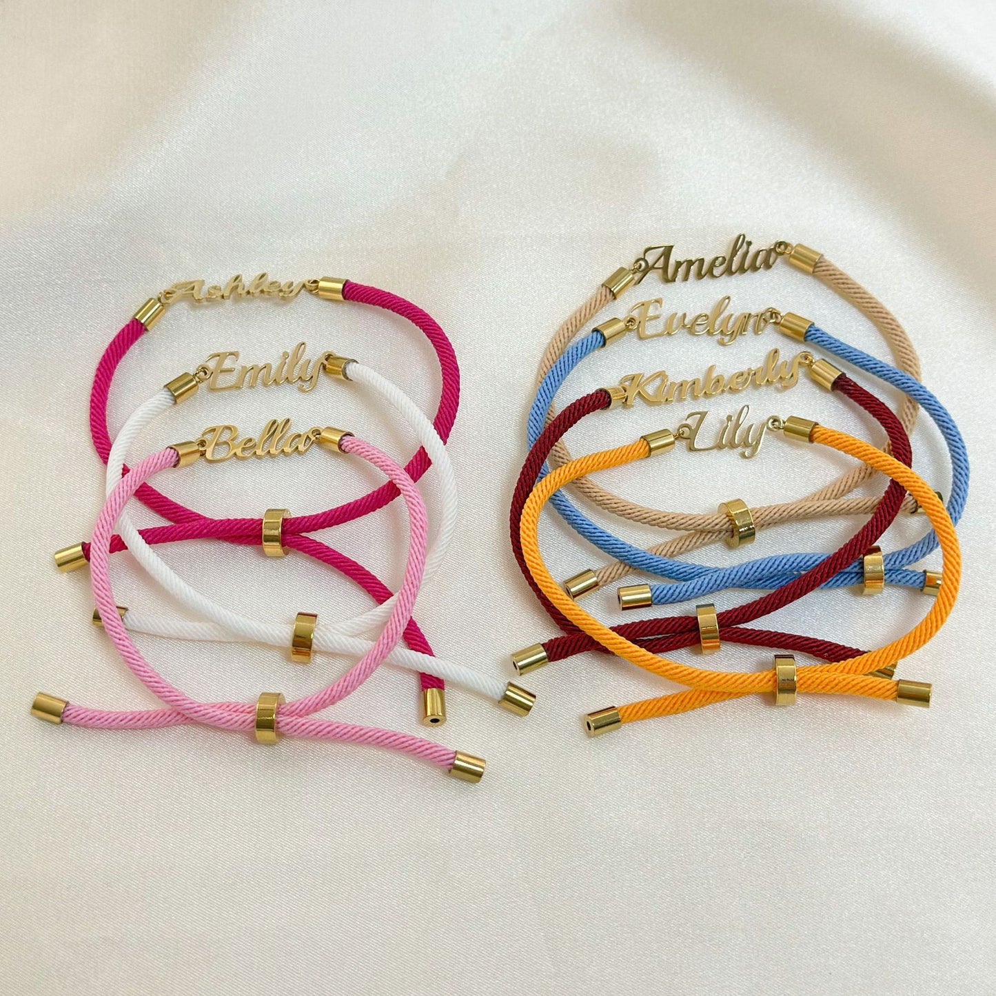 Personalized Colorful Rope Chain