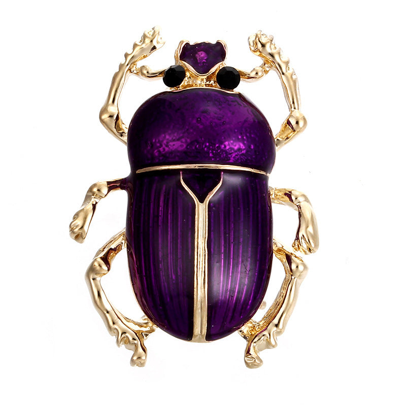 Ethnic Style Sexy Insect Brooch With Diamonds